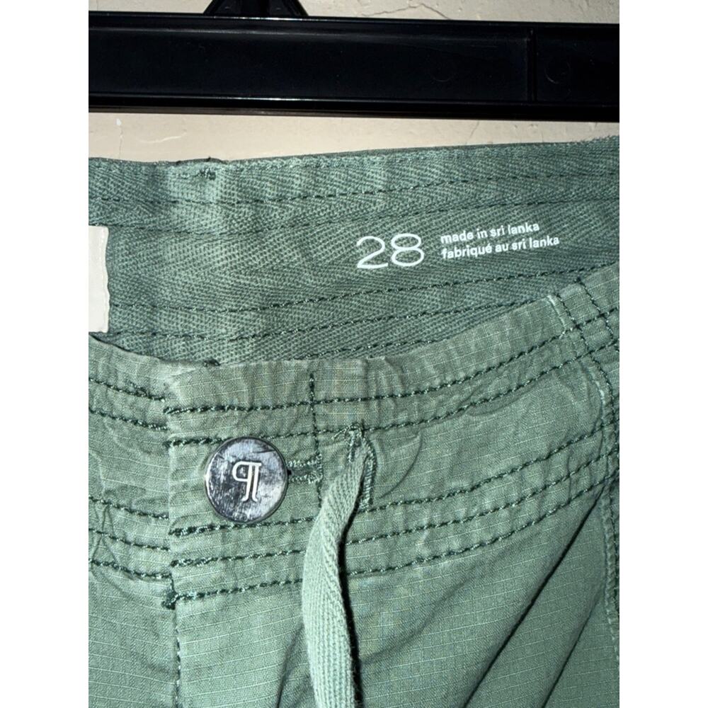 Anthropologie x Pilcro slouchy fit surplus cargo pants balloon wide leg cropped - Picture 5 of 9